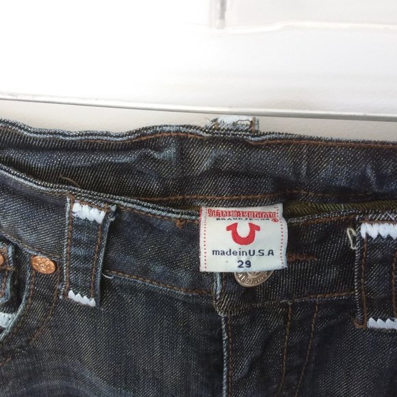 True Religion Billy jeans low rise 29x34 - Picture 7 of 8